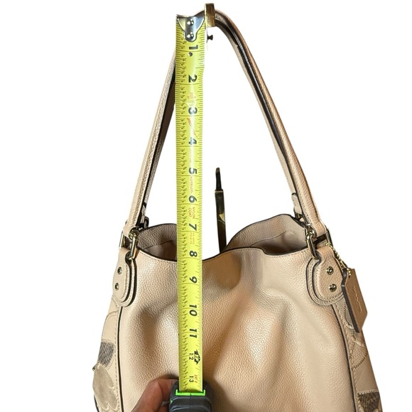 COACH EDIE PATCHWORK TEA ROSE SHOULDER BAG NO-L1792-24966 COACH LEGACY Hโฆ - Picture 4 of 16